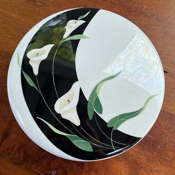 Vintage Hankook Small Trinket Bowl With Lid - Picture 3 of 7